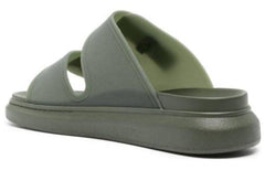Alexander McQueen Hybrid Sandals 'Olive' 663563W4TM63211 #