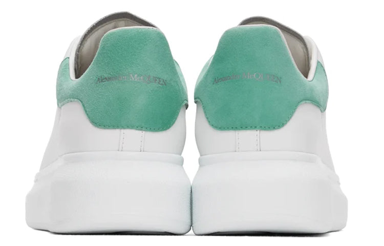 (WMNS) Alexander McQueen Low-Top Larry Sneakers 'White Green' 553770WHGP79462 #