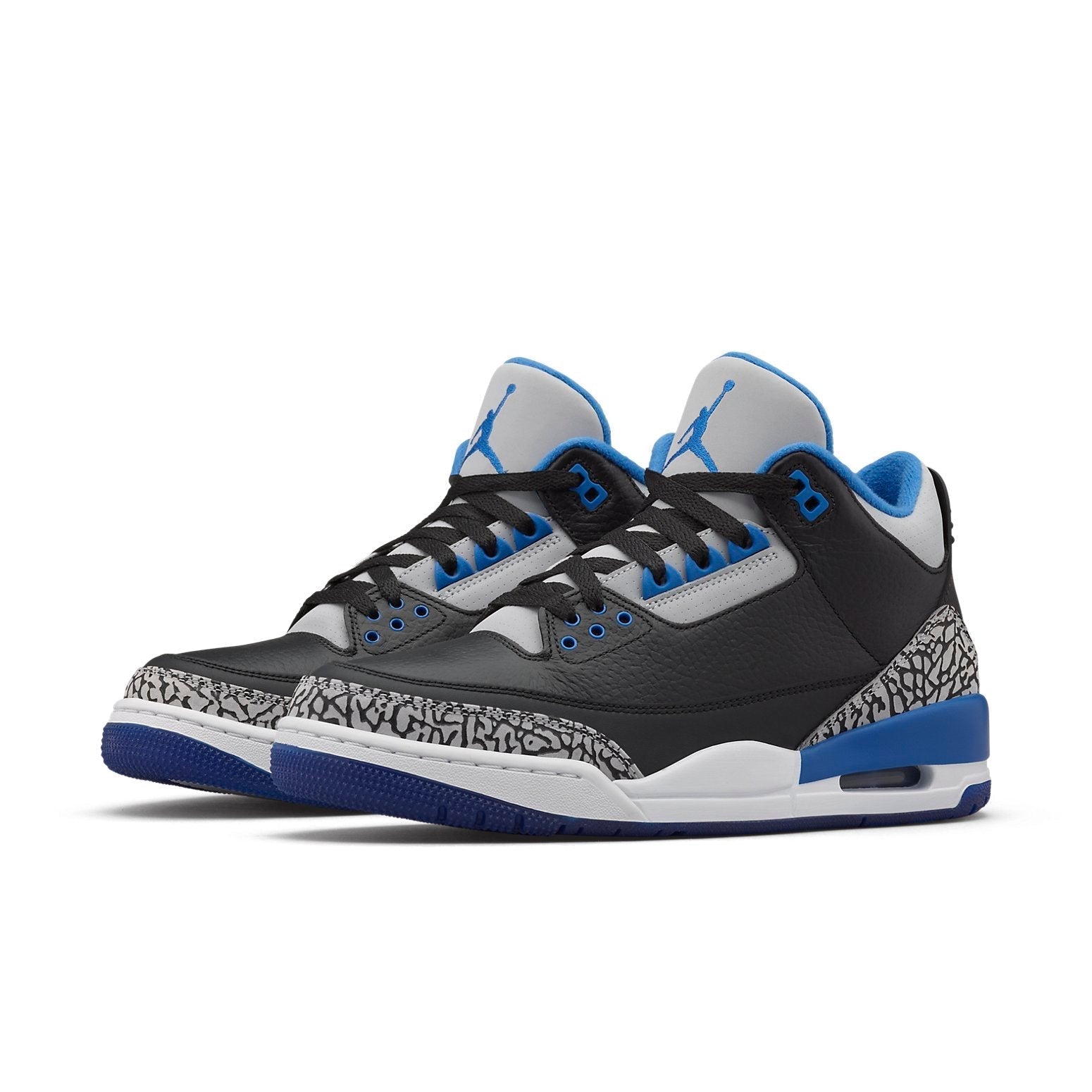 Air Jordan 3 Retro 'Sport Blue' 136064-007 #