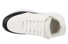 (WMNS) Alexander McQueen Oversized Runner in Nappa Calf Leather 'White Black' 533710WHT999034 #