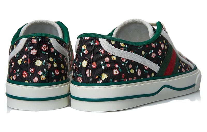 (WMNS) Gucci Tennis 1977 x Liberty of London 'Floral - Black' 606110-2IC10-1085 #