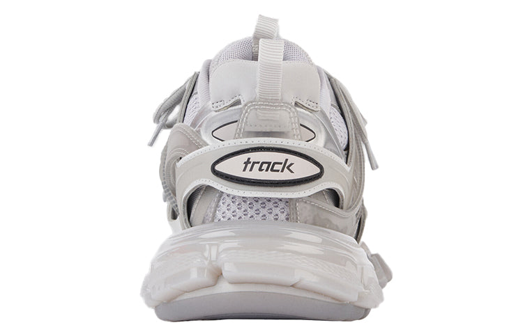 (WMNS) Balenciaga Track Clear Sole Daddy Shoes Grey 647741W3BM41200 #