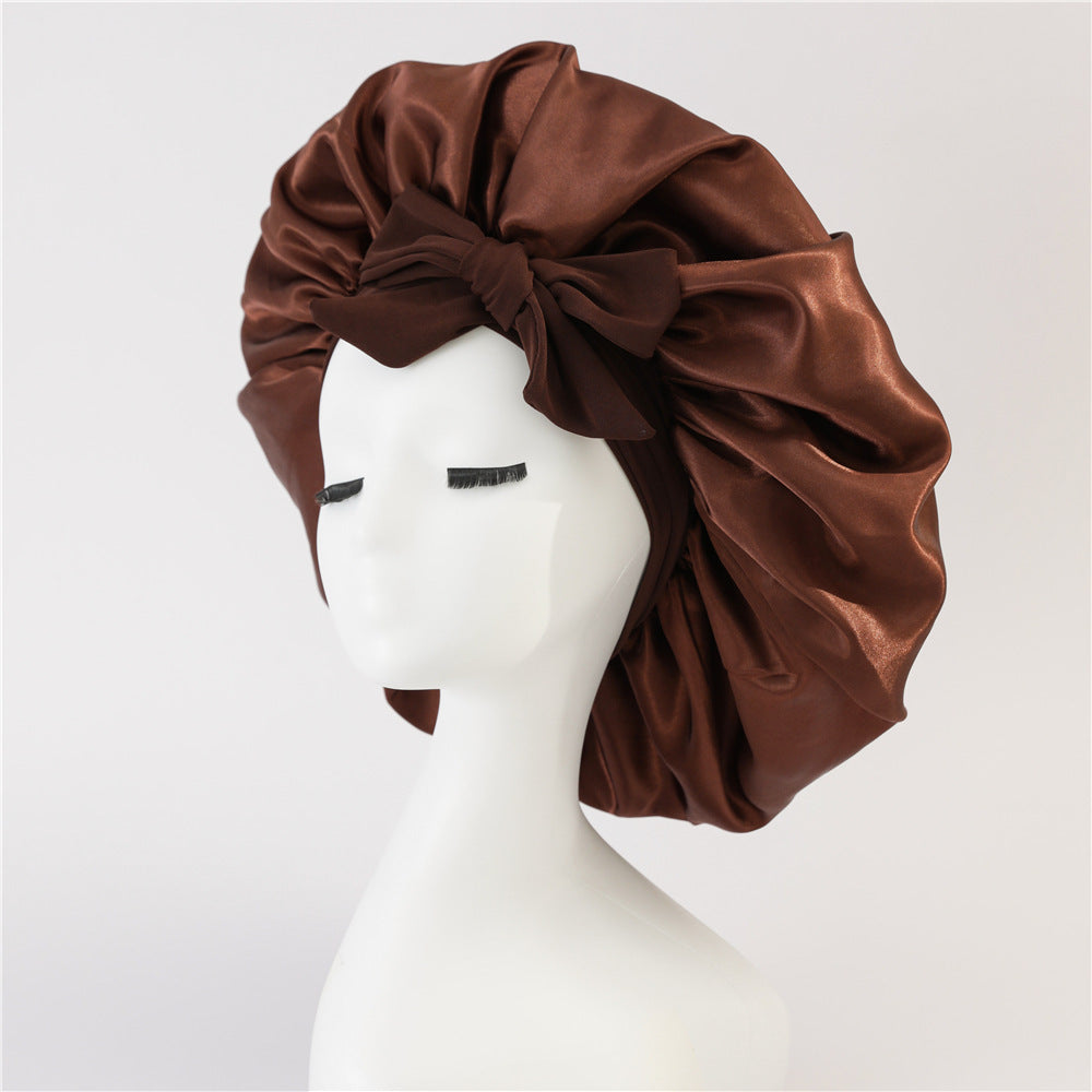 Silk Sleep Bonnet for Curly Hair