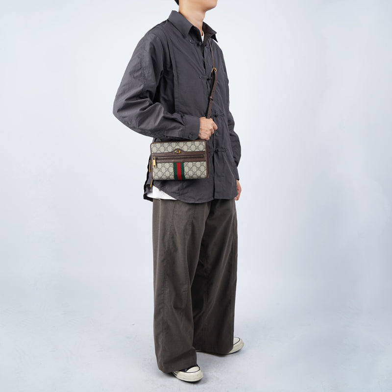 (WMNS) Gucci Ophidia GG Small Shoulder Bag 'Beige' 575722-96IWT-8745 #