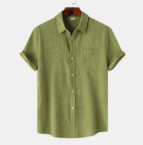 Urban Loose Men's Shirt - Comfortable Style and Urban Trend