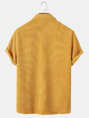 Urban Loose Men's Shirt - Comfortable Style and Urban Trend