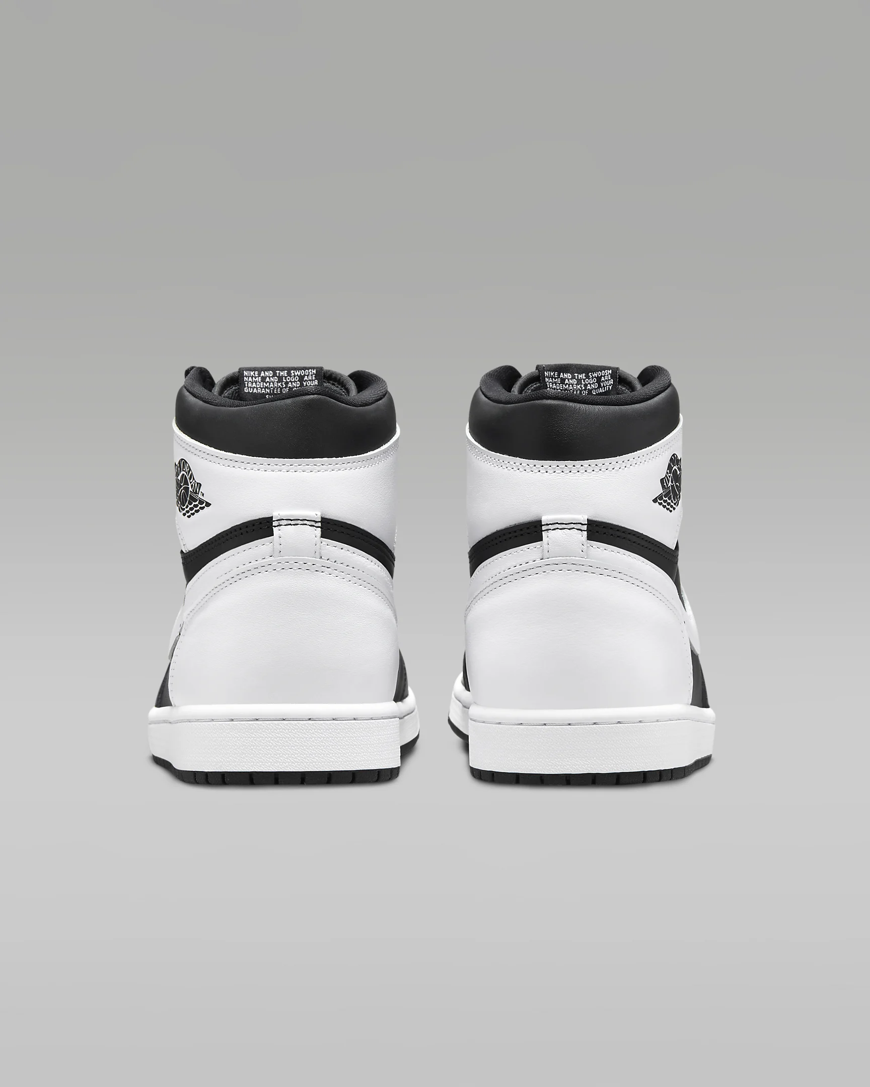 AIR JORDAN 1 RETRO High OG " Black & White " #