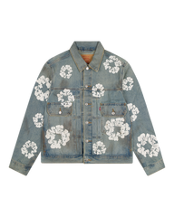 Dirty Wash Wreath Type 2 Light Wash