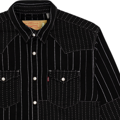 Peace Patchwork Western Button Up