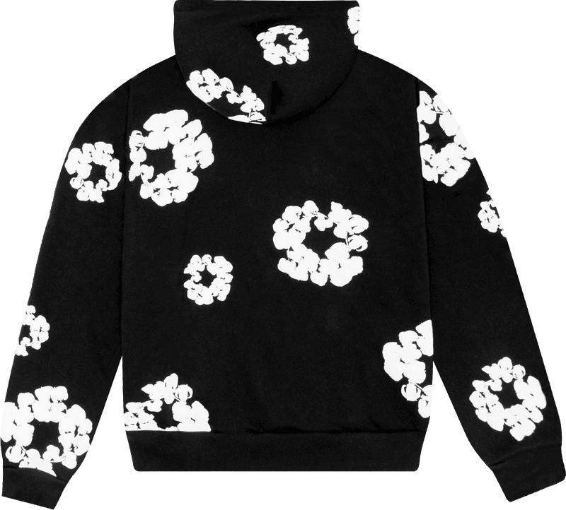 The Cotton Wreath Sweatshirt Black