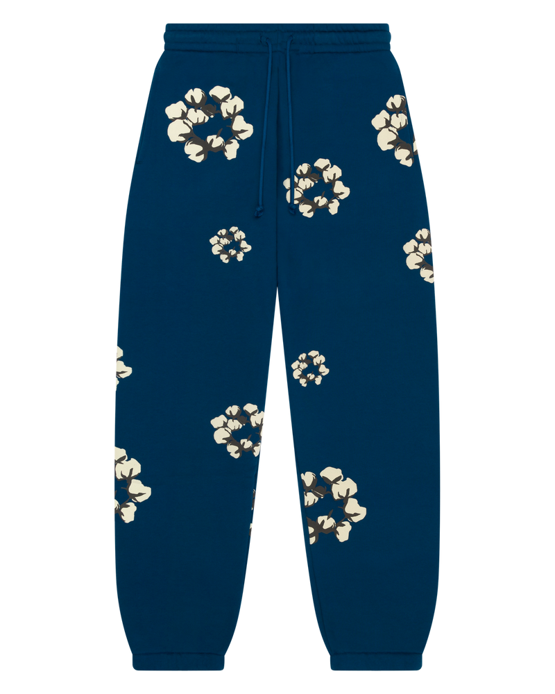 Cactus Tears Wreath Sweatpants Navy