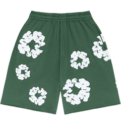 The Cotton Wreath Shorts Green
