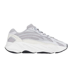 Adidas Yeezy 700 V2 Static Sneakers in White Grey - Reflective Wave Design, January 2018 Release