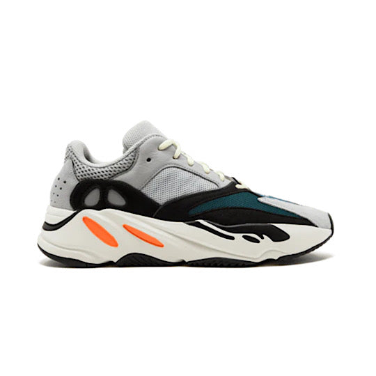 Adidas Yeezy 700 Wave Runner Solid Grey Sneakers with Unique Design and Multicolor Accents