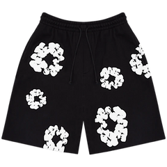 Denim Tears The Cotton Wreath Shorts Black