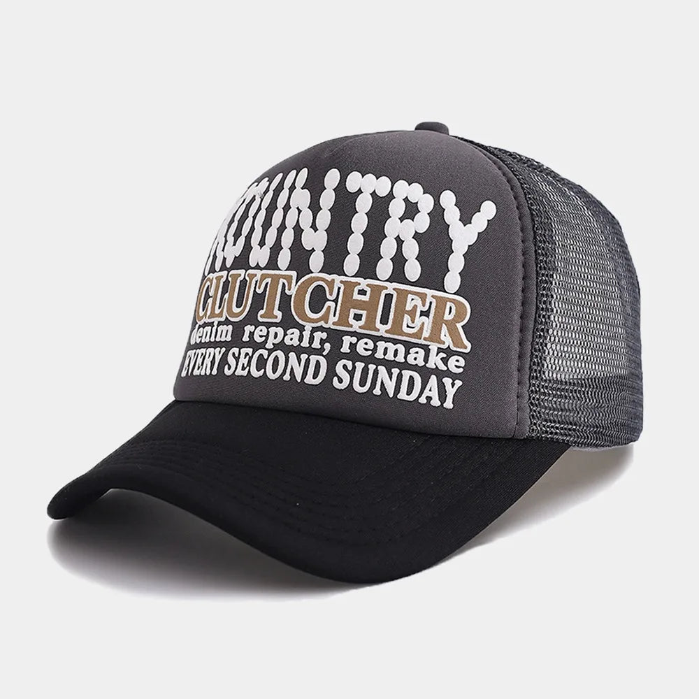 mesh breathable sun hats, outdoor truck driver hats