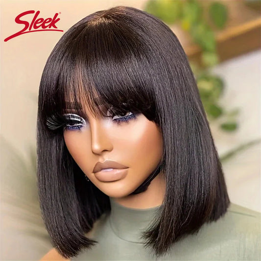 Glueless Black Bob Wig for Women