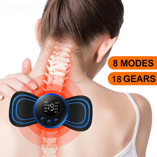 Portable Neck & Back EMS Massage Patch