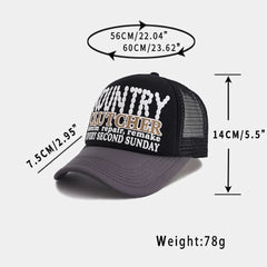 mesh breathable sun hats, outdoor truck driver hats