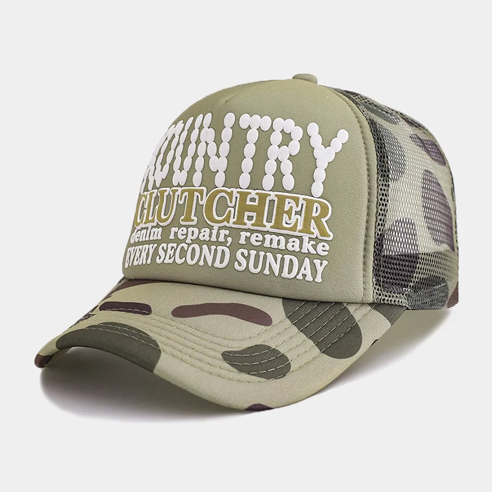 mesh breathable sun hats, outdoor truck driver hats