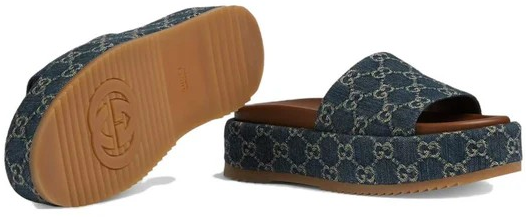 GUCCI ANGELINA SANDAL " JACQUARD" #