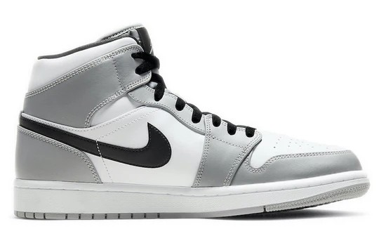 Air Jordan 1 Mid 'Smoke Grey' 554724-092 #
