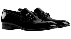 GUCCI LOAFER WITH HORSEBIT ' BLACK Patent Leather'.