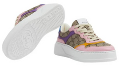 Gucci sneaker ' Beigen Monogram.