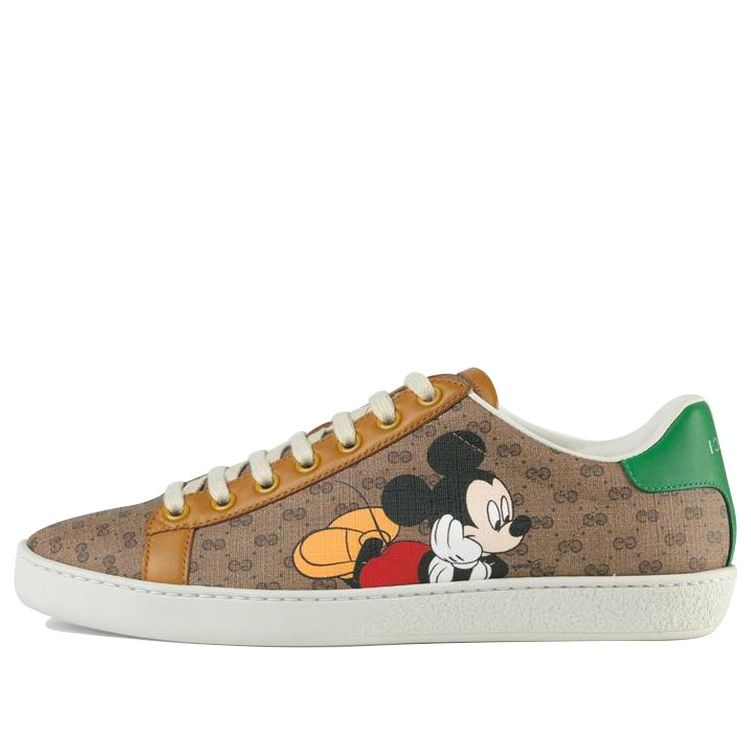 (WMNS) Disney x Gucci Ace 'Mickey Mouse - Ebony' 604049-HZE10-8484 #.