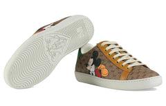 (WMNS) Disney x Gucci Ace 'Mickey Mouse - Ebony' 604049-HZE10-8484 #.