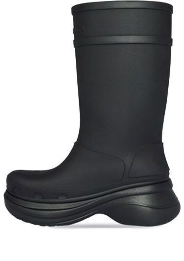 Crocs x Balenciaga Boots 'Black' 677384W1S8E1000 #