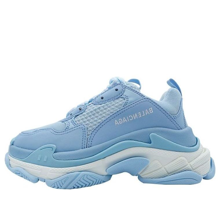 (WMNS) Balenciaga Triple S Sneaker 'Light Blue' 524039W2CA74090 #