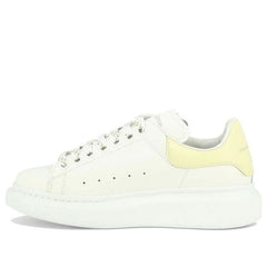 (WMNS) Alexander McQueen Oversized Shoes 'White Lemon Yellow' 718139WHGP53523 #
