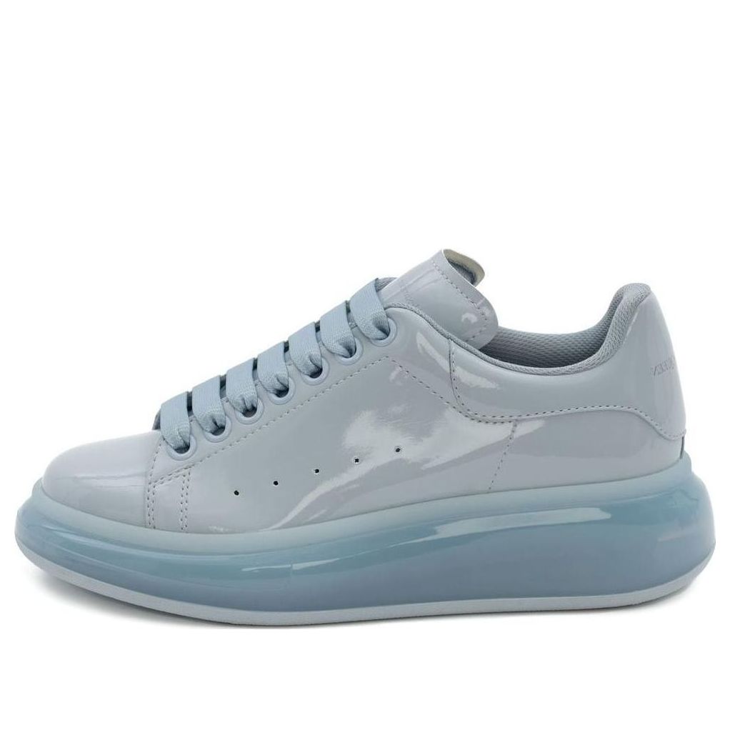 (WMNS) Alexander McQueen Oversized Low-Top Sneakers 'Blue' 697110W4T924542 #
