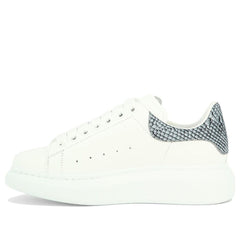 (WMNS) Alexander McQueen Oversized Shoes 'White Ice Snake' 718139WIE838857 #