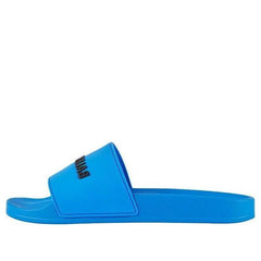 Balenciaga Pool Slides 'Blue' 565826W1S804005 #