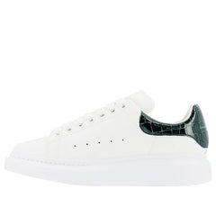 (WMNS) Alexander McQueen Oversized Sneaker 'White Green' 553770WHXMY9448 #