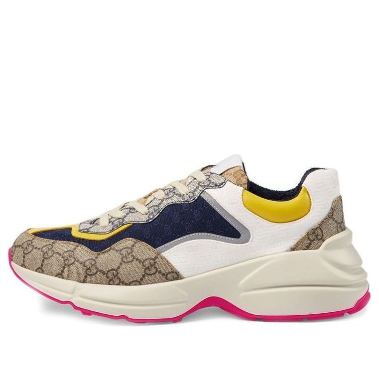 Gucci GG Rhyton 'Beige White Yellow' 619891-99WF0-4370 #