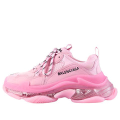(WMNS) Balenciaga Triple S 'Clear Sole - Pink' 544351W2GA15760 #