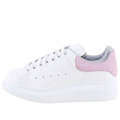 (WMNS) Alexander McQueen Oversized Low-Top Sneakers 'White Pink Purple' 697103WIBNH9859 #