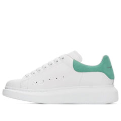 (WMNS) Alexander McQueen Low-Top Larry Sneakers 'White Green' 553770WHGP79462 #