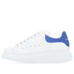 (WMNS) Alexander McQueen Oversized Sneaker 'White Electric Blue' 553770WHGP79255 #