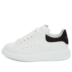 (WMNS) Alexander McQueen Oversized Sneaker 'White Black Suede' 553770WHGP79061 #