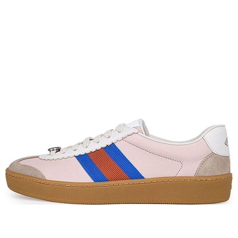 (WMNS) Gucci G74 Web Casual Shoes Pink Blue 624484-0PV20-9561 #.