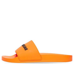 Balenciaga Pool Slides 'Orange' 565826W1S807210 #