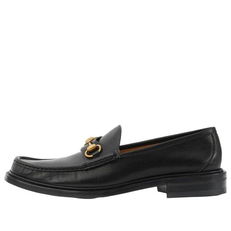 Gucci Loafer with Horsebit 'Black Leather' 723562-U7J00-1000 #