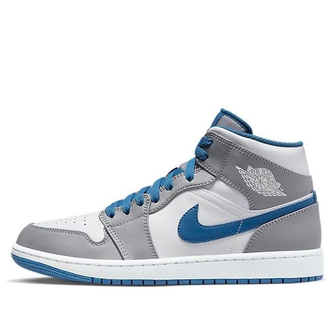 Air Jordan 1 Mid 'Cement Grey True Blue' DQ8426-014 #