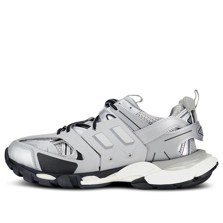 Balenciaga Track Trainer 'Metallic Silver' 542023W2CD18100 #