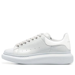 (WMNS) Alexander McQueen Oversized Low-Top Sneakers 'Grey White' 697102W4T911806 #