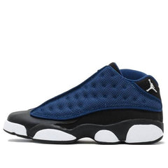 (GS) Air Jordan 13 Retro Low 'Brave Blue' 2017 310811-407 #